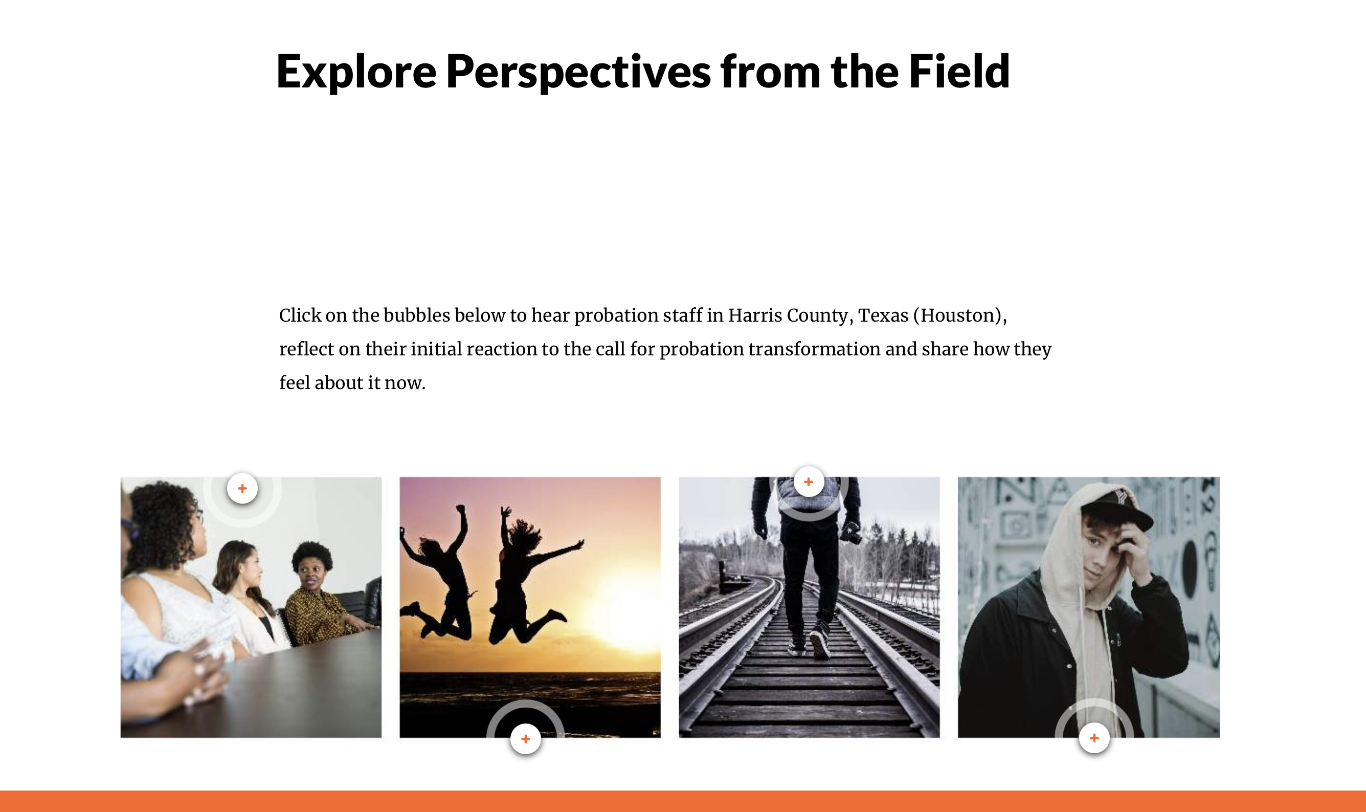 Explore Perspectives from the Field