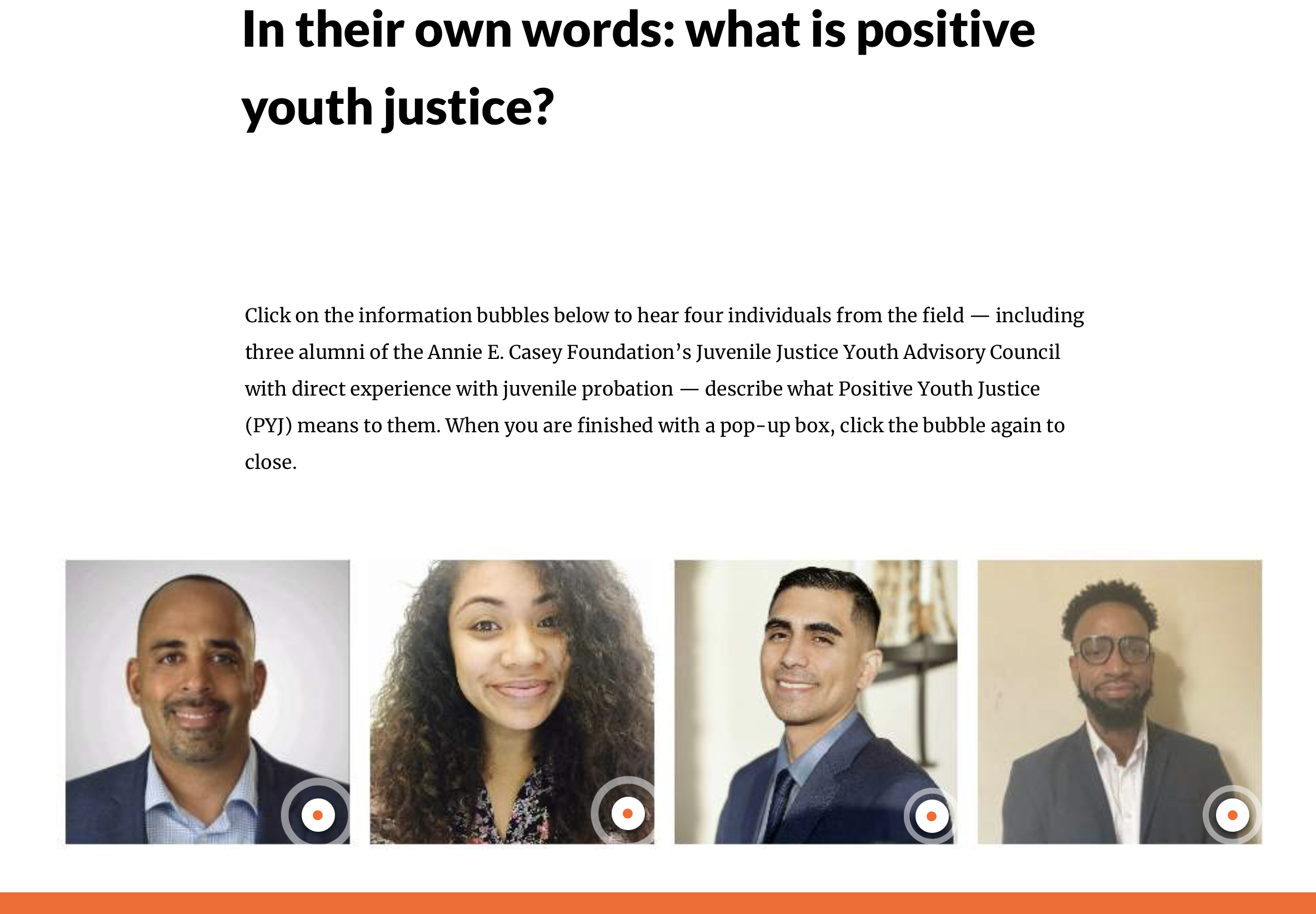 In their own words: what is positive youth justice?