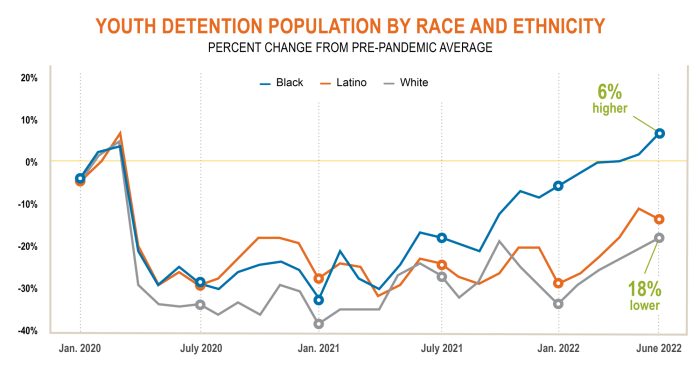Youth Detention Population by Race and Ethnicity