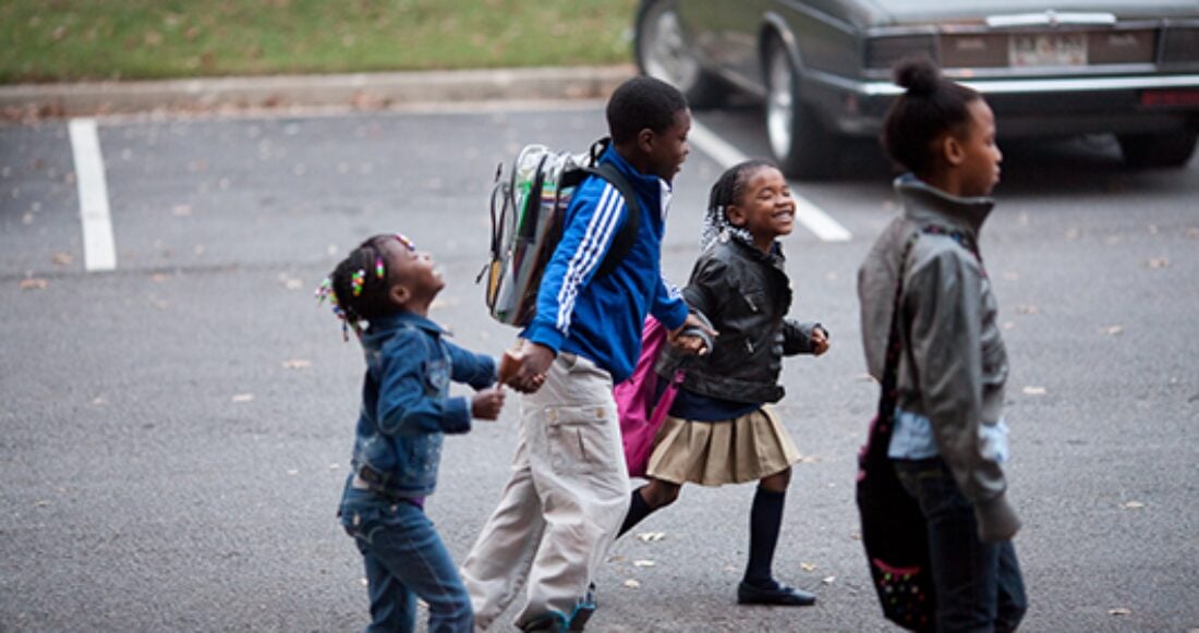 African American school-age children in Atlanta