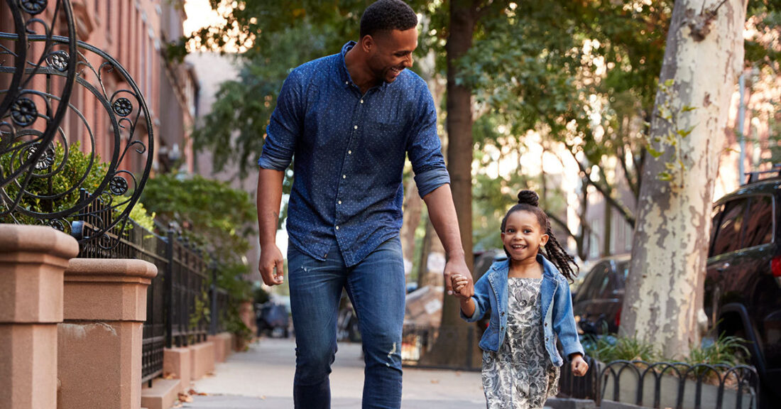 Young family in West Philly.