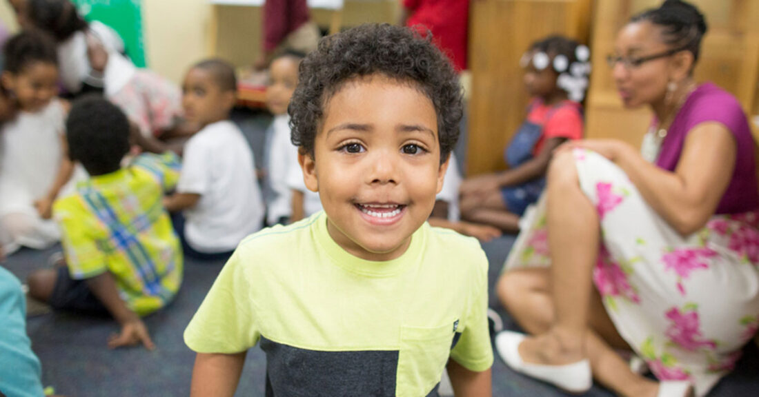 Child in an early childhood setting.