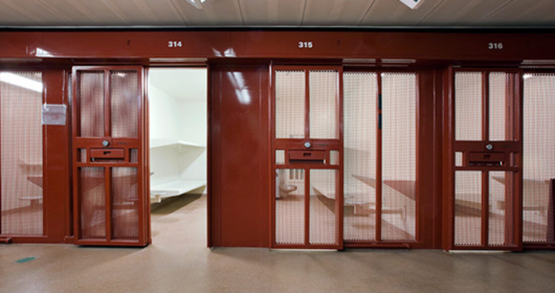 A cell in a juvenile detention facility.