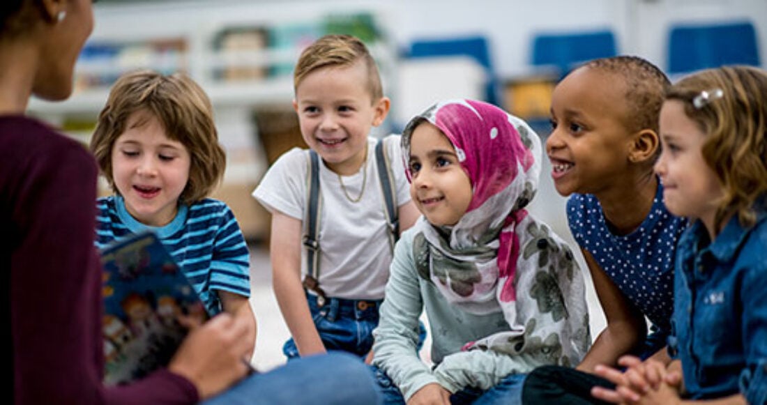 Students in a classroom