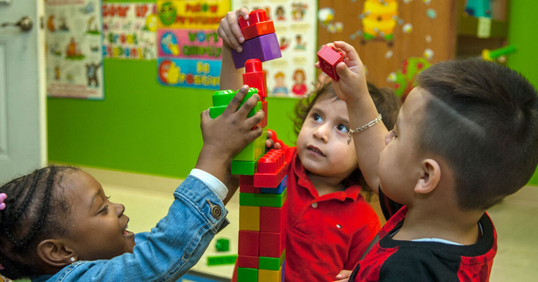 Children playing