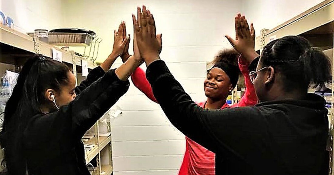 Young people from Kentucky working with Jobs for America's Graduates