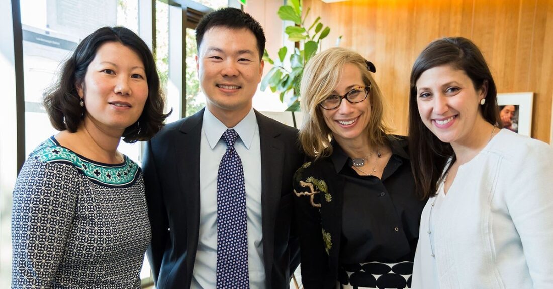 Erica Fener Sitkoff (far right)