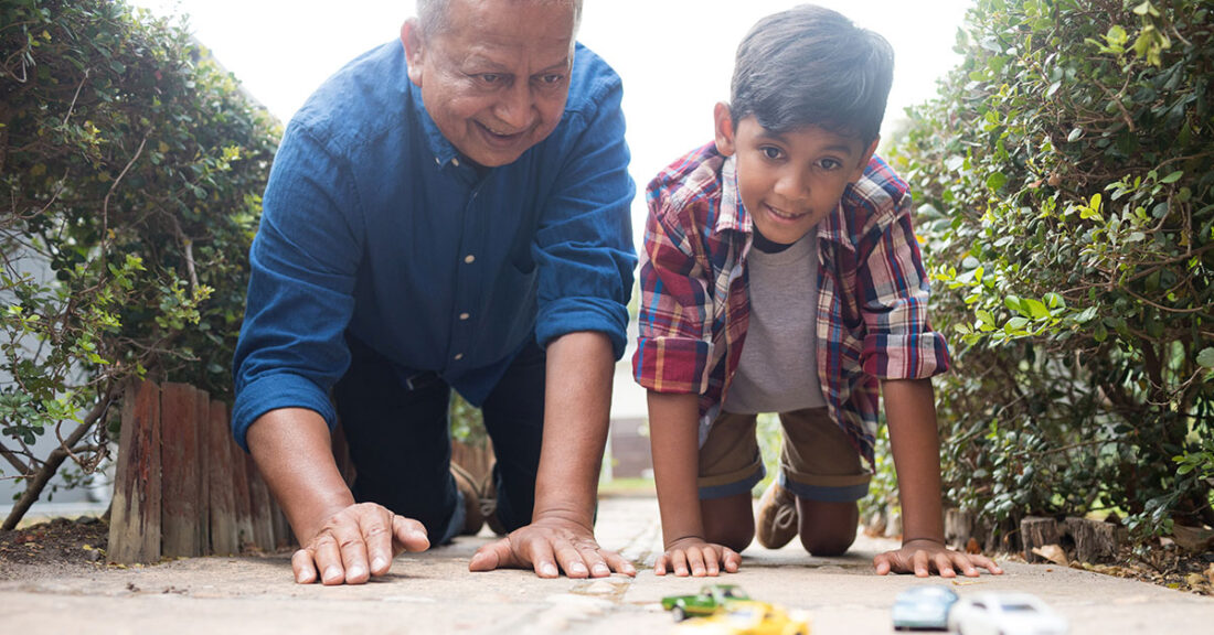 There are 2.7 million children live with a grandparent or other relative.