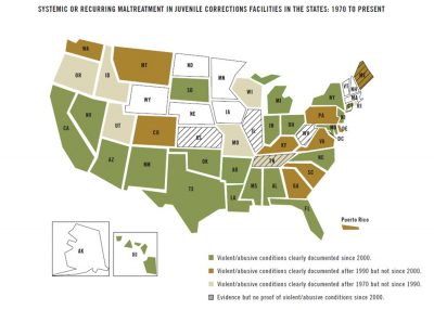 AECF No Placefor Kids Recurring Maltreatment Map
