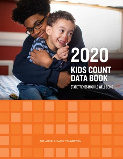 Cover image from the 2020 KIDS COUNT Data Book