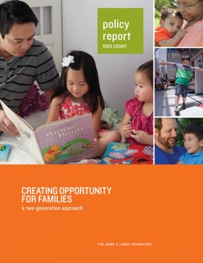 Aecf Creating Opportunityfor Families Cover 2014