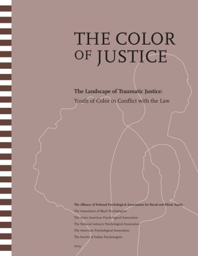 The Color of Justice report cover