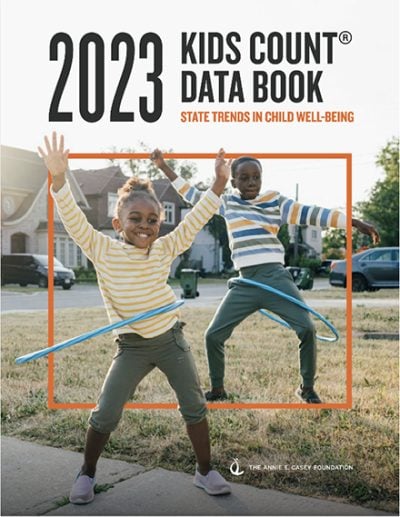 2023 KIDS COUNT Data Book cover