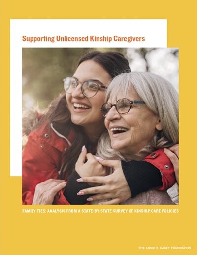 Supporting Unlicensed Kinship Caregivers cover