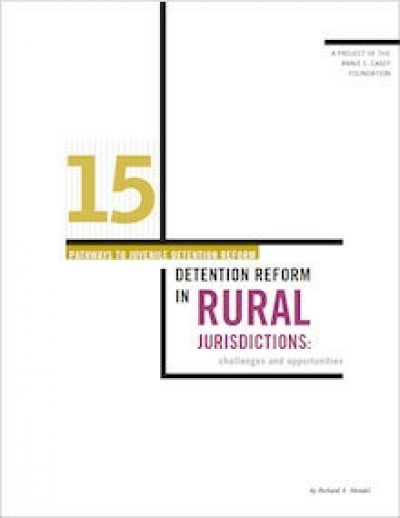 AECF Detention Reformin Rural Jurisdictions Cover 2008