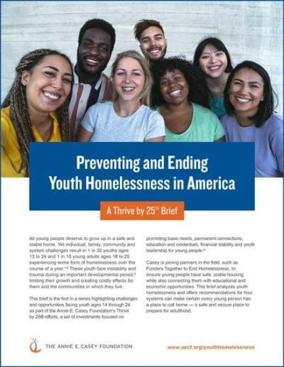 Aecf youthhomelessness cover 2023